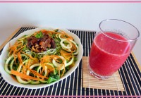 夏のデトックススムージー＆さわやかサラダ