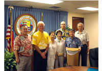 カハラモールで岐阜市とホノルル市のフレンドシップシティ10周年を記念して「和の伝道師」のイベントが開催