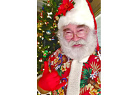 ロイヤル・ハワイアン・センターにサンタがやってくる！