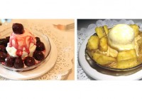 芳香で美しいデザート 本格ステーキハウスの“炎のスイーツ”