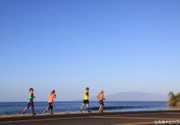 クジラを見ながらランニング！マウイ・オーシャンフロント・マラソン